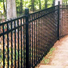 wrought iron fencing