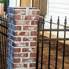 wrought iron fence