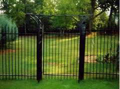 gorgeous iron gate