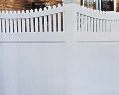 vinyl fence