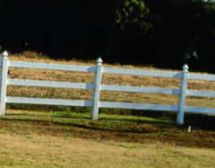 vinyl fence