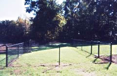 chain link fence