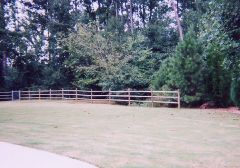 railpost fence