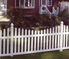 vinyl fence